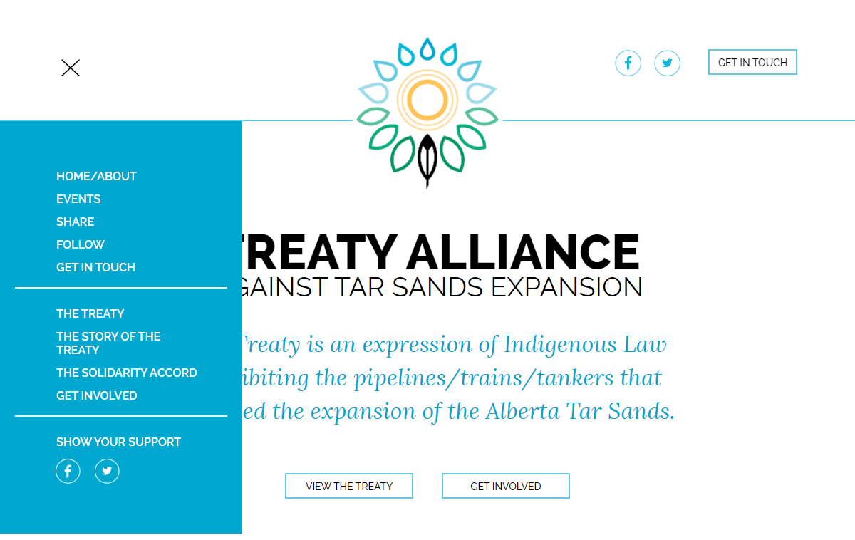 Treaty Alliance Website